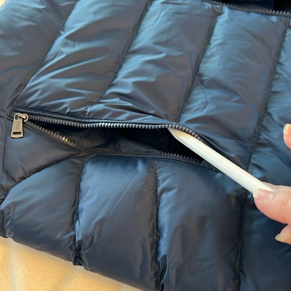 Polo Ralph Lauren Men’s Hooded Puffer Navy Blue Jacket Size L - Picture 13 of 16